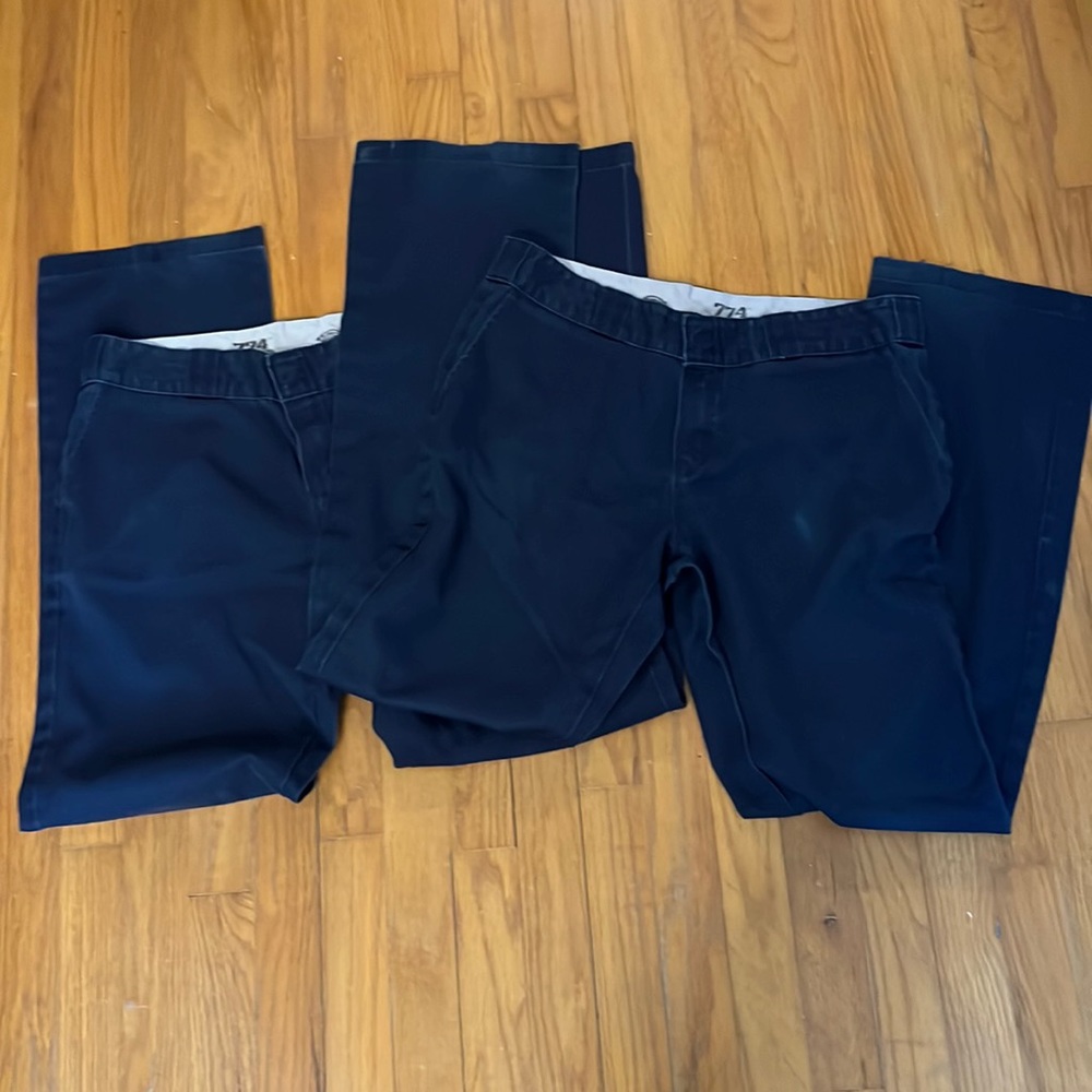 2 pair Dickies work pants